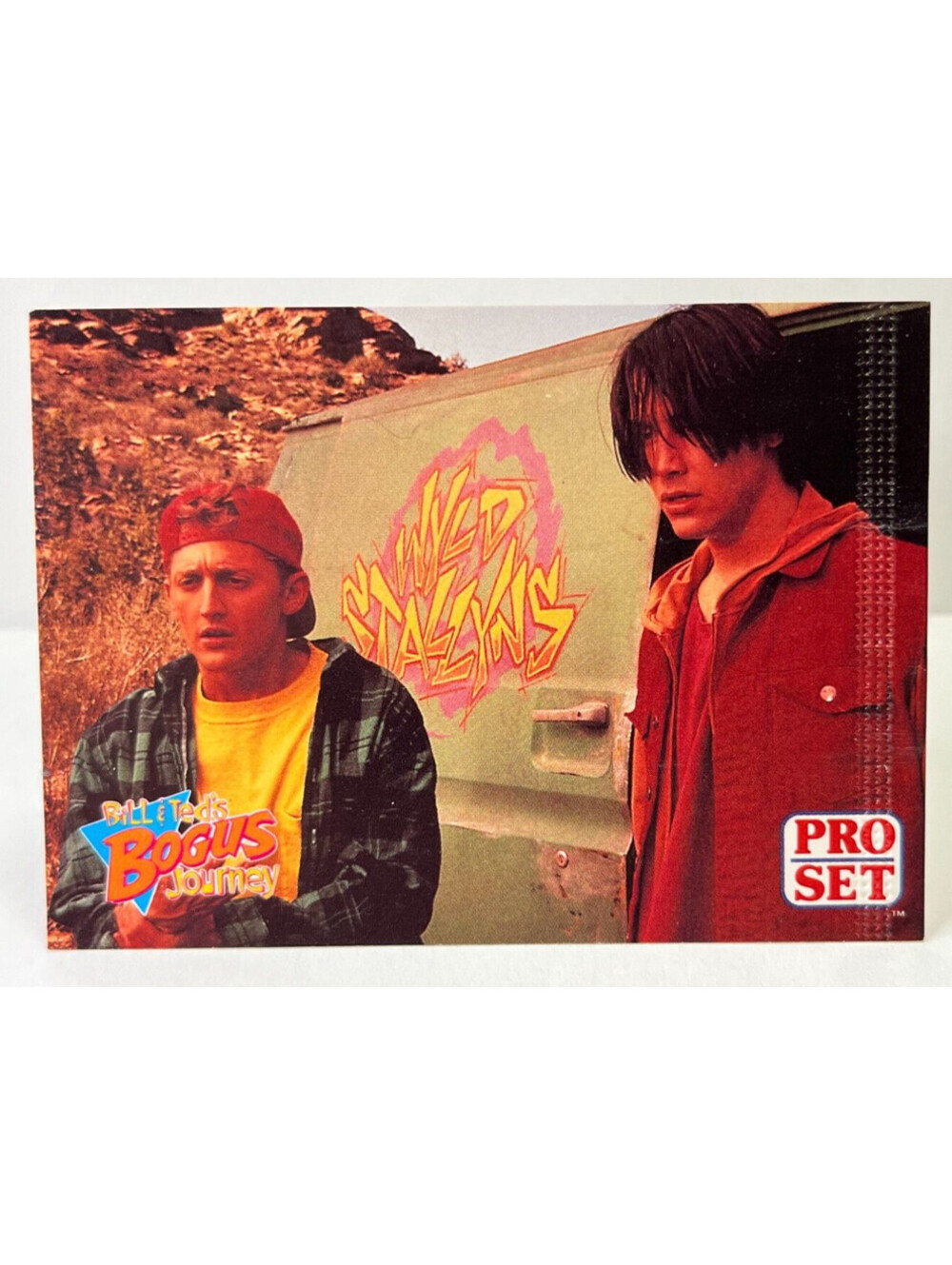 Bill and Ted's Bogus Journey Card 59 Misprint Error - RARE - 1991